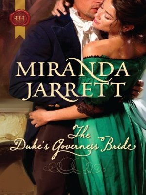 cover image of The Duke's Governess Bride